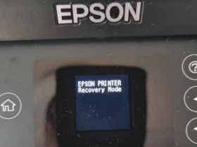 爱普生WF3720固件升级失败显示printmode修复