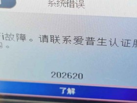 爱普生L4266打印机一开机提示202620 wifi故障远程维修