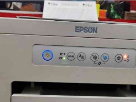 爱普生L4156打印机三灯闪烁打印机无法进入系统 打印不了 刷固件快速解决问题