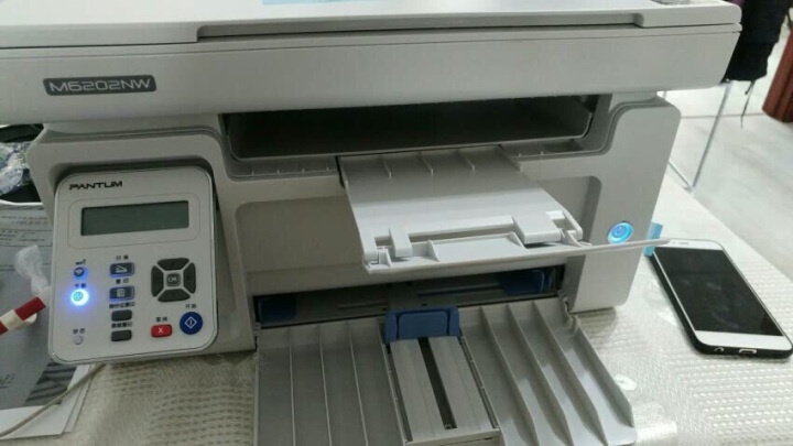 奔图m6202nw更换芯片 清零,打印机三角形灯闪烁怎么办?