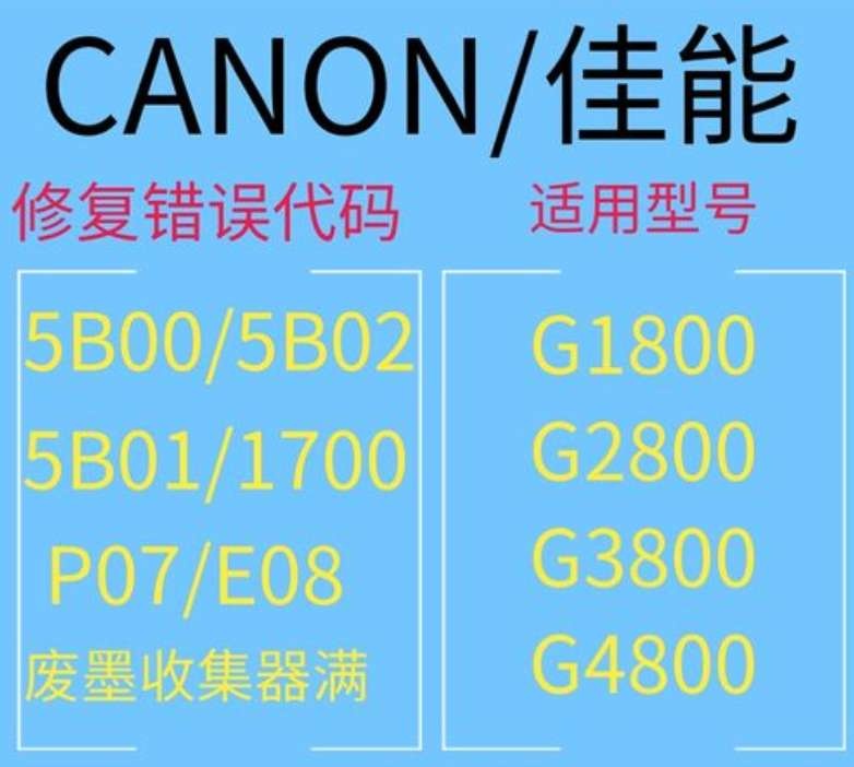 佳能打印机怎么清废墨-佳能MG3080喷墨打印机废墨满了需要清零，怎么办？