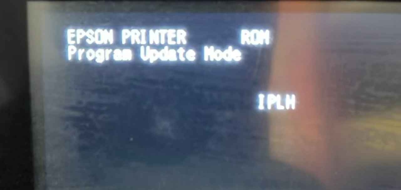 爱普生WF7610打印机固件更新后不识别墨盒刷固件方法