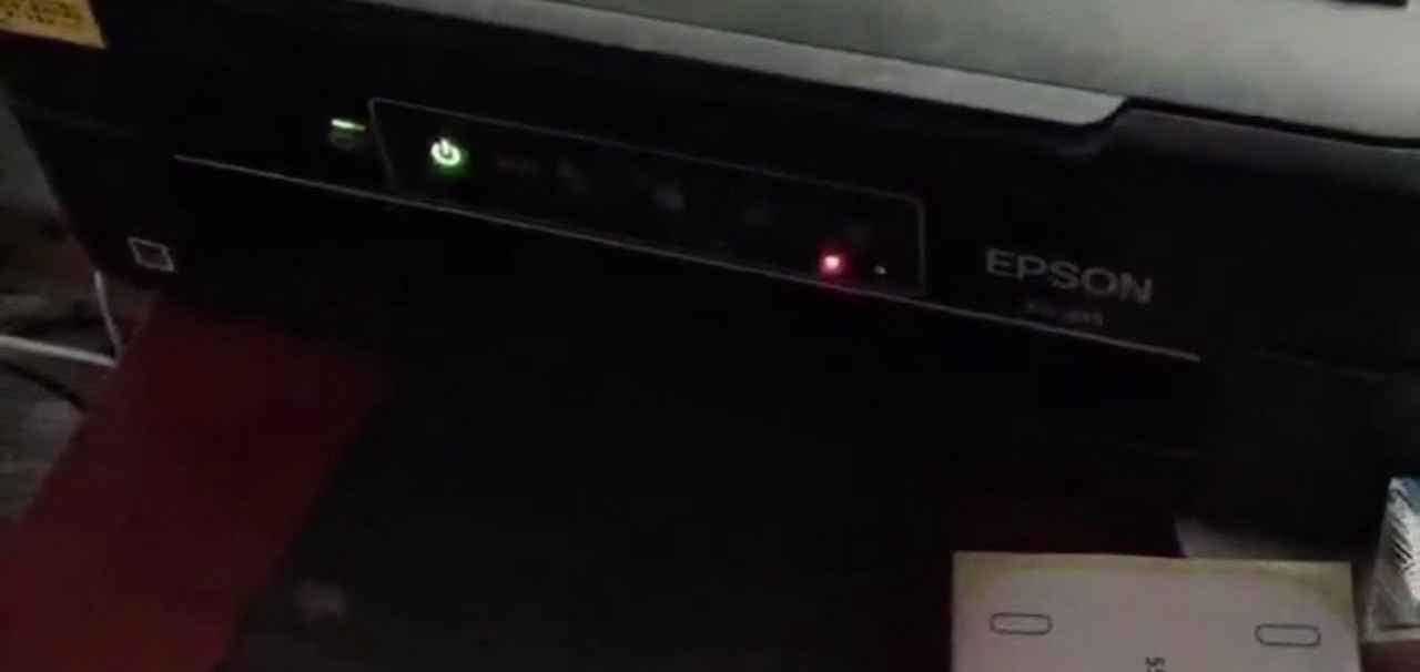 爱普生xp245打印机固件更新后墨水灯常亮不能识别墨盒固件