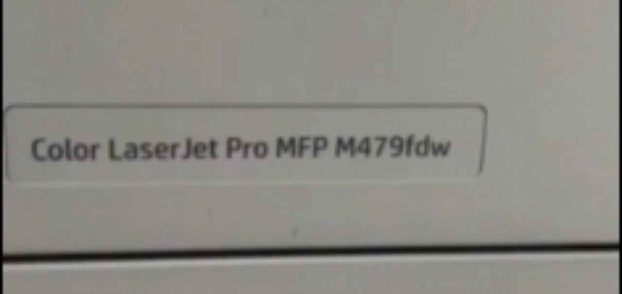 惠普479打印机固件更新后检测到非HP芯片刷机降级教程