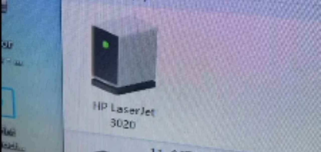 惠普232打印机更新失败开机显示RD机器型号变3020